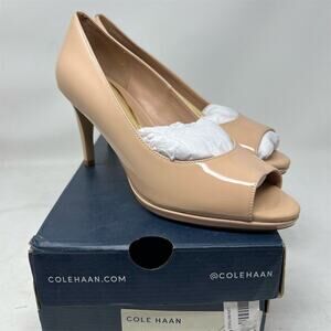 Cole Haan Women's Beige Drado Platform Pumps Size 8.5 B